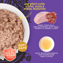 Canned Cat Food - AFTER DARK SOFT PATÉ - Turkey & Turkey Liver Recipe
