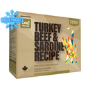 Cat Frozen Raw - Tarif Game - Turquie et sardines avec bœuf - 2 lb