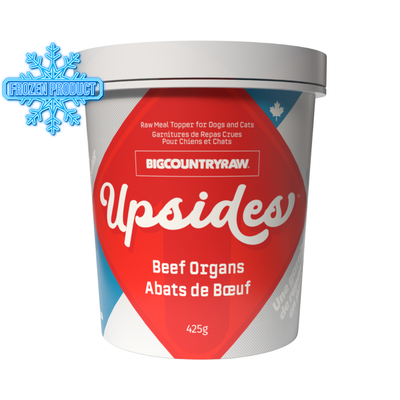 Frozen Raw Side Dish - Upsides - Beef Organs