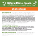 Natural Cat Dental Treat - Chicken Flavor