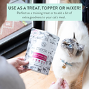 Traitements de chat lyophilisés, tripe vert d'agneau avec moules lèvres vertes - 40 g