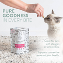 Traitements de chat lyophilisés, tripe vert d'agneau avec moules lèvres vertes - 40 g