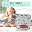 Traitements de chat lyophilisés, tripe vert d'agneau avec moules lèvres vertes - 40 g