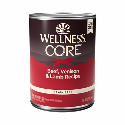 Canned Dog Food - CORE Pâté - Beef, Venison & Lamb Recipe - Adult