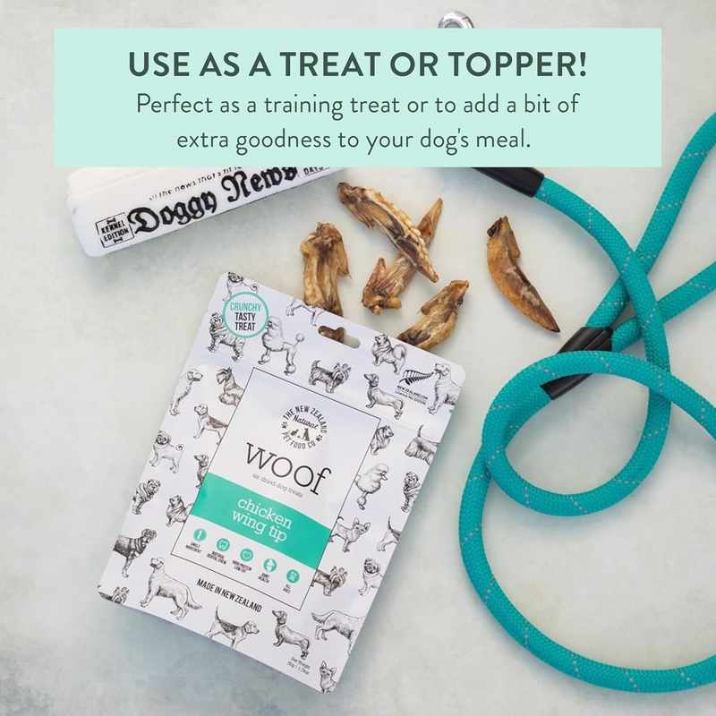 Air Died Dog Treat - Woof - Chicken Wing Tip