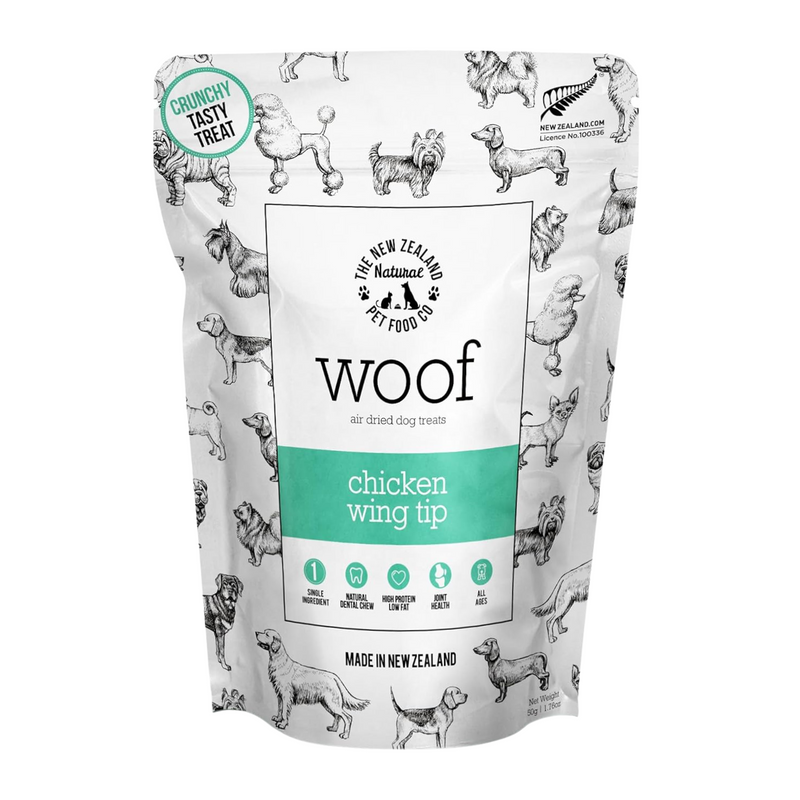 Air Died Dog Treat - Woof - Chicken Wing Tip