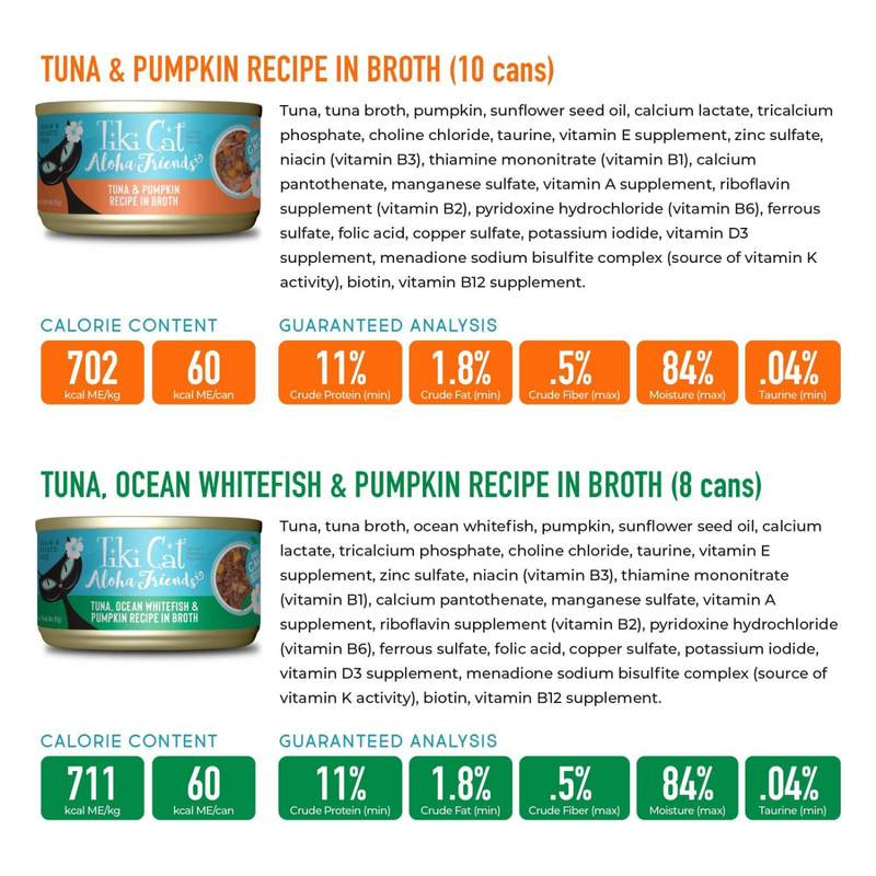 猫罐头 - ALOHA FRIENDS 系列 - 金枪鱼精选大包装
