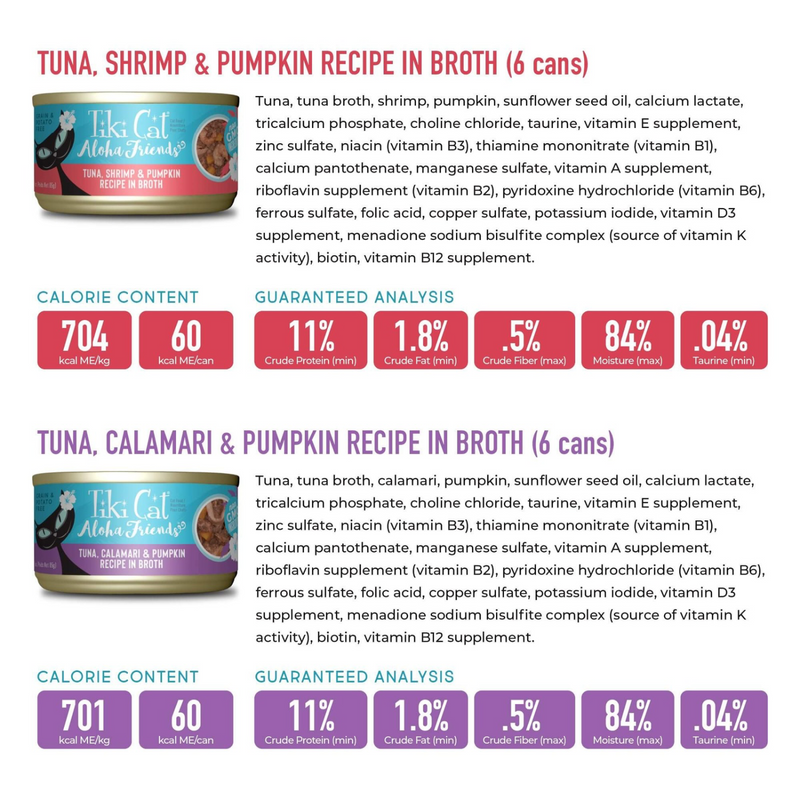 猫罐头 - ALOHA FRIENDS 系列 - 金枪鱼精选大包装