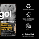 Wet Cat Food - SENSITIVITIES - Limited Ingredient Grain Free Duck Pâté