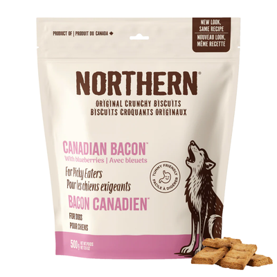 Dog Biscuits - Canadian Bacon with Blueberries