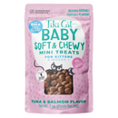 Cat Treat - BABY Soft & Chewy Mini Treats - Tuna & Salmon Flavor - Kitten