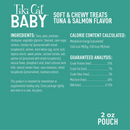 Cat Treat - BABY Soft & Chewy Mini Treats - Tuna & Salmon Flavor - Kitten