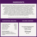 Freeze Dried Cat Food - Absolutely Rabbit - Dinner Morsels