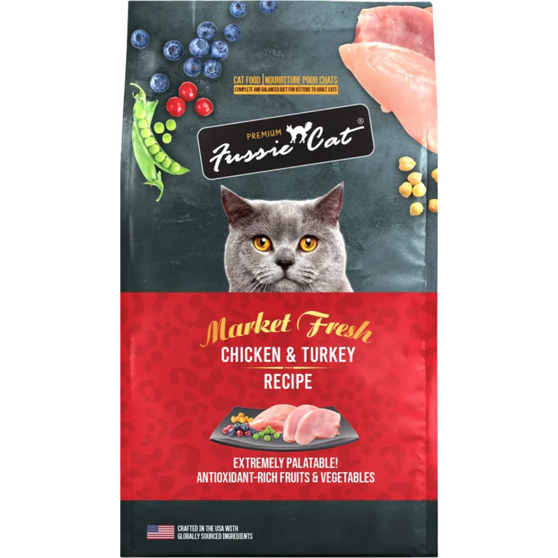 *(Please Use By 2027-01-26)* Dry Cat Food - Market Fresh - Chicken & Turkey Recipe - 10 Lb