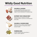 Freeze Dried Cat Food - Yummy Lickin' Salmon & Chicken - Dinner Morsels