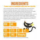 Wet Cat Food - GELÉE - Tuna & Shrimp Recipe in Gelée