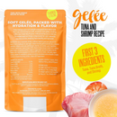 Wet Cat Food - GELÉE - Tuna & Shrimp Recipe in Gelée