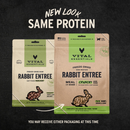 Freeze Dried Cat Food - Crunchy Mini Nibs - Rabbit