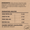 Freeze Dried Cat Food - Crunchy Mini Nibs - Turkey