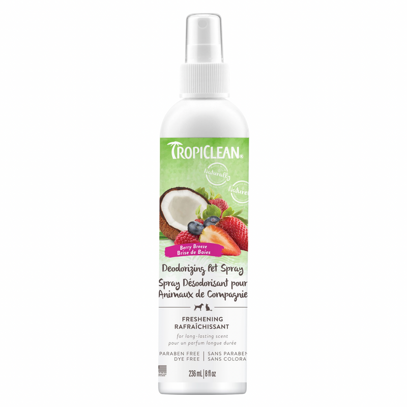 Dog & Cat Deodorizing Spray - Berry Breeze