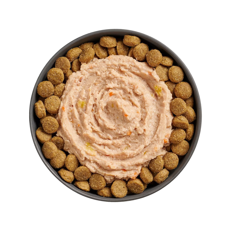 Wet Dog Food Topper - Joint Care Chicken, Salmon + Duck Pâté Booster - Adult