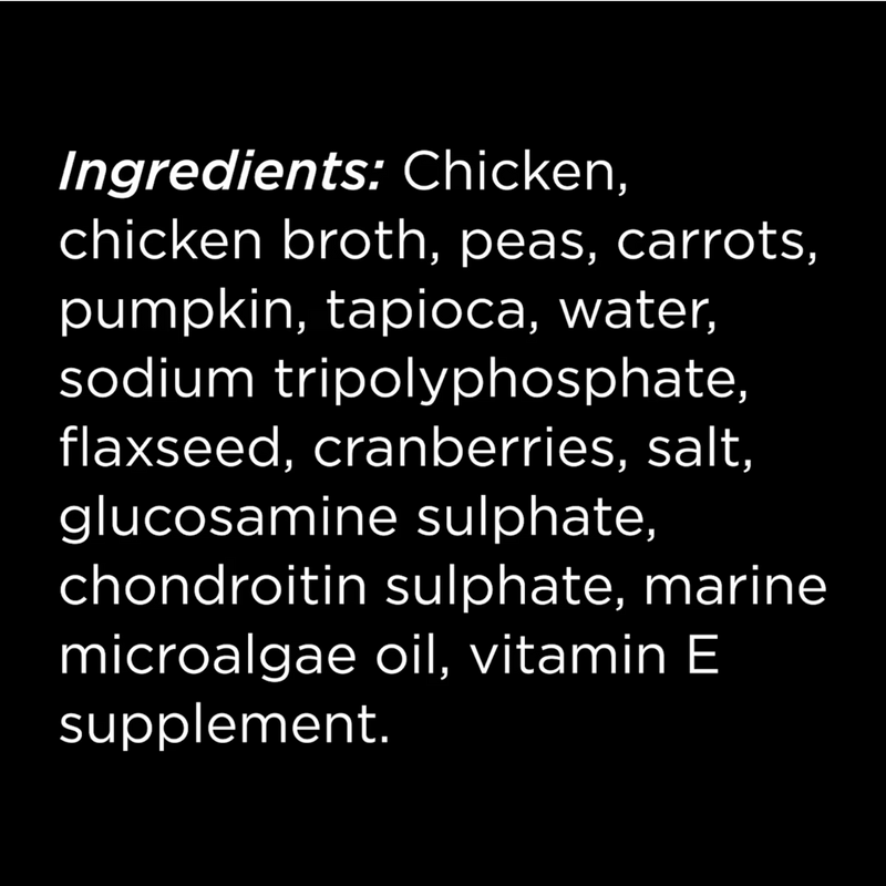 Wet Dog Food Topper - Joint Care Minced Chicken with Gravy Booster