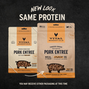 Freeze Dried Cat Food - Crunchy Mini Nibs - Pork