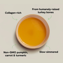 Bouillon d'os de dinderie