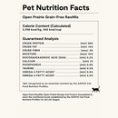 Dry Cat Food - RawMix - Open Prairie Recipe - Grain & Legume Free