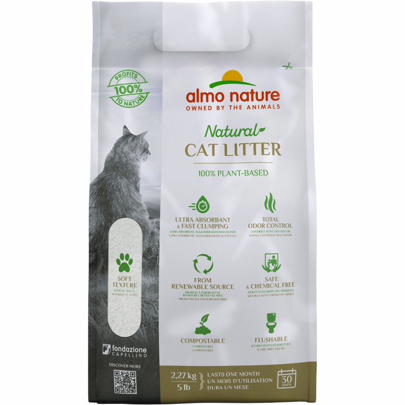 100% Plant-Based Natural Cat Litter