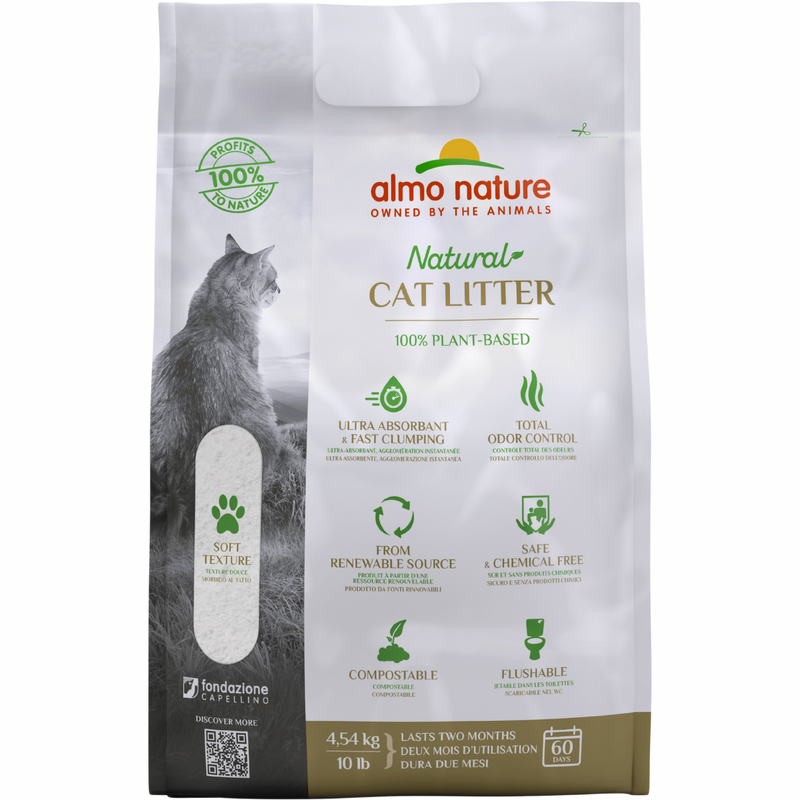 100% Plant-Based Natural Cat Litter