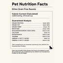 Dry Cat Food - RawMix - Kitten Recipe - Grain & Legume Free
