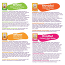 Wet Cat Food - Shredded & Mousse Favorites, Poultry Variety Pack - Adult
