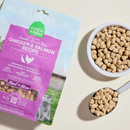 Nourriture pour chats lyophilisée - Morsels de poulet et de saumon