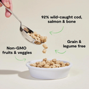 Freeze Dried Cat Food - Wild Caught Salmon & Cod Recipe Dinner Morsels