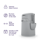 Cat Litter Disposal System - Easy Roll Pail with Scoop, Holder & Refill (Up To 4 Months)