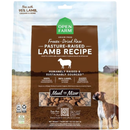 Nourriture pour chiens lyophilisée, morceaux d'agneau élevés au pâturage