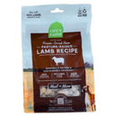 Nourriture pour chiens lyophilisée, morceaux d'agneau élevés au pâturage