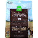 Nourriture pour chiens lyophilisée, morceaux d'agneau élevés au pâturage