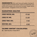 Freeze Dried Cat Food - Mini Patties - Pork