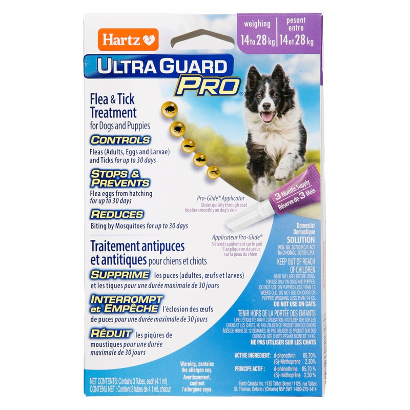 ULTRA GUARD PRO Flea & Tick Treatment For Dogs & Puppies 14-28 kg