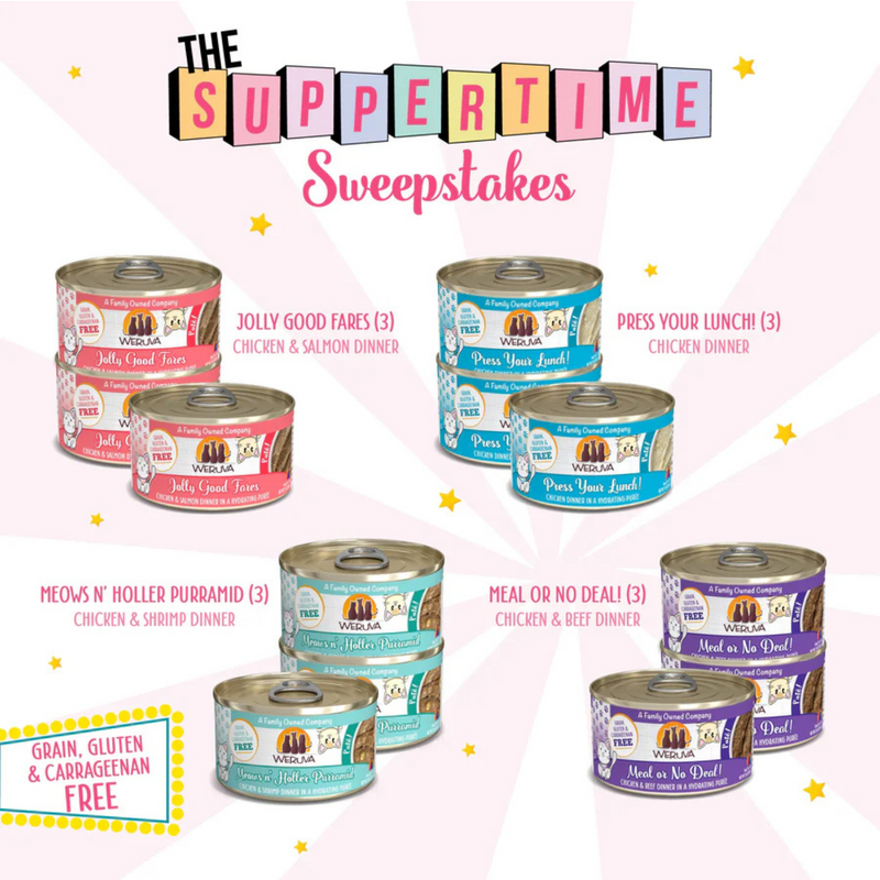 Canned Cat Food - Paté - THE SUPPERTIME Sweepstakes - Variety Pack