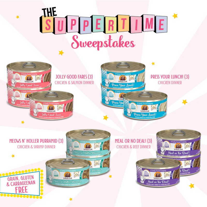Canned Cat Food - Paté - THE SUPPERTIME Sweepstakes - Variety Pack