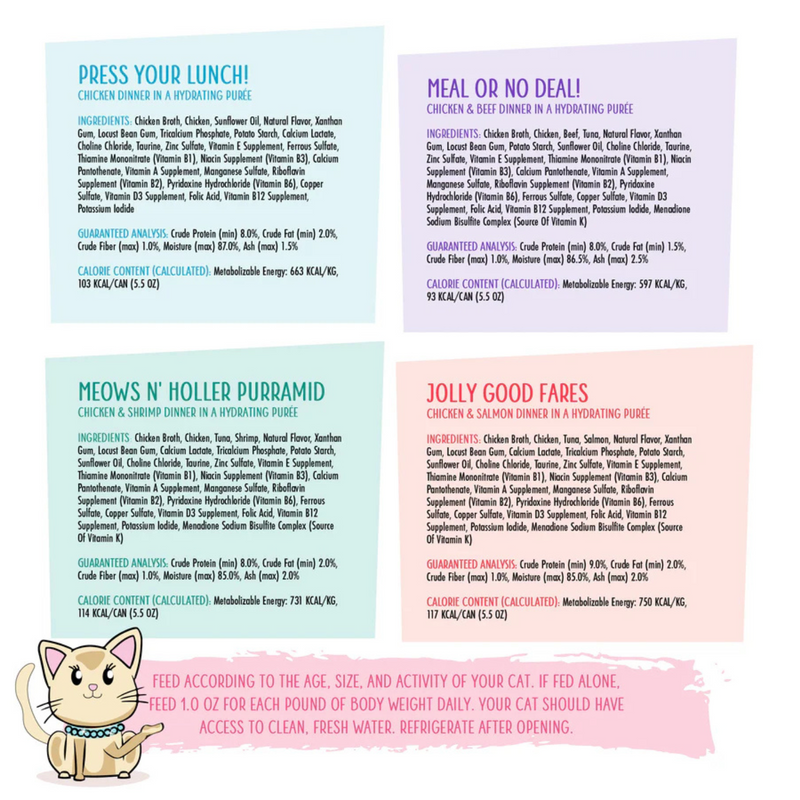 Canned Cat Food - Paté - THE SUPPERTIME Sweepstakes - Variety Pack