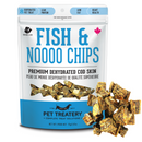 Dog & Cat Treat - Fish & Noooo Chips - Premium Dehydrated Cod Skin