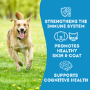 Dog & Cat Treat - Fish & Noooo Chips - Premium Dehydrated Cod Skin