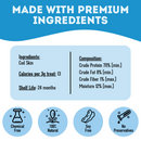 Dog & Cat Treat - Fish & Noooo Chips - Premium Dehydrated Cod Skin