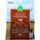 Nourriture pour chiens crus lyophilisé - pronto - recette de porc