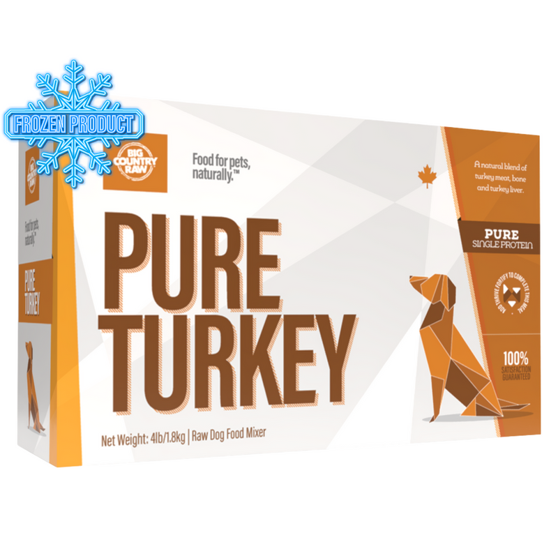 Frozen Raw Food - PURES - Pure Turkey Carton