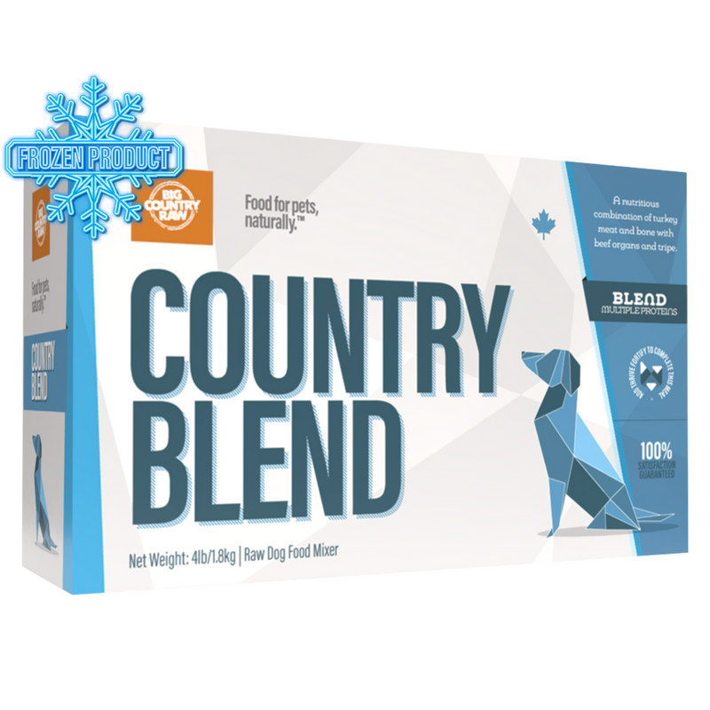 Frozen Raw Food - SIGNATURE BLEND - Country Blend Carton